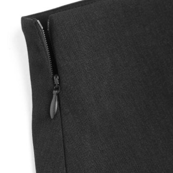 High Waist Solid Pleated Maxi Skirt - Picture 4 of 6